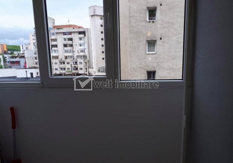 Garsoniera confort 1,28 mp, balcon, etaj 4 din 10 cartierul Manastur