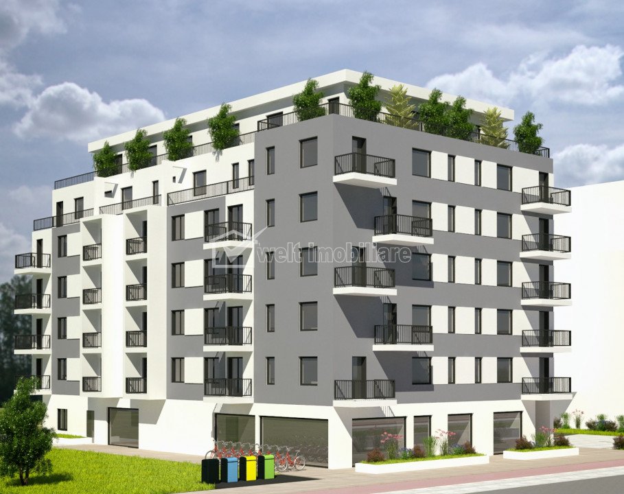 BLOC NOU! Apartament 2 camere + balcon, etaj 1, zona Dambul Rotund