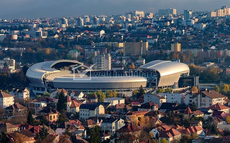 Vila premium cu view spre Cluj Arena.