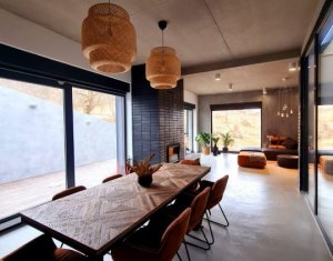 Casa minimalista, moderna, 200 mp, 6 camere, teren 800 mp, Feleacu