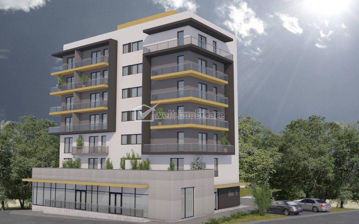 Apartament 3 camere + terasa, Buna Ziua, imobil nou, 2022