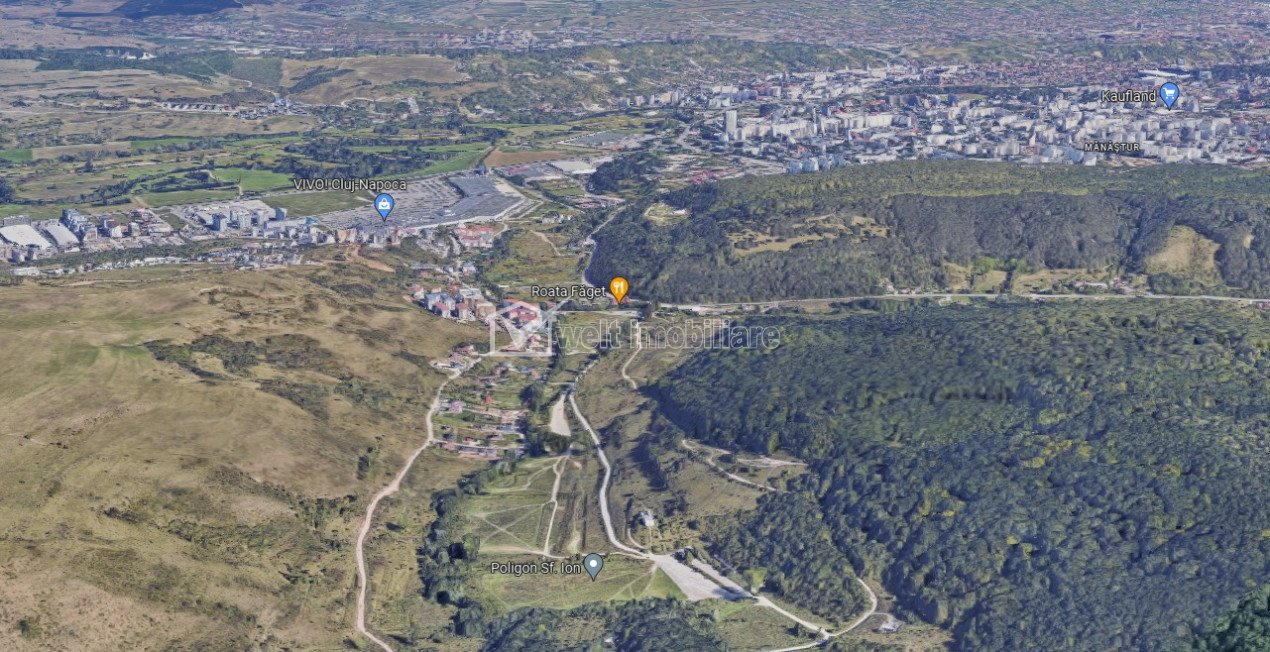 Terrain à vendre dans Cluj-napoca, zone Faget