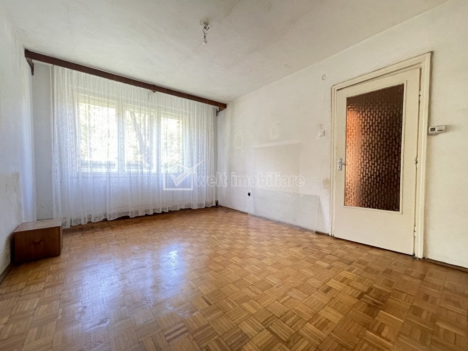 Vanzare apartament 3 camere, Grigorescu, zona Biomedica, 66 mp, parter