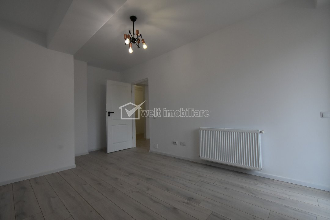 Apartament cu 2 camere in Baciu-Cluj, finisat, parcare subterana 