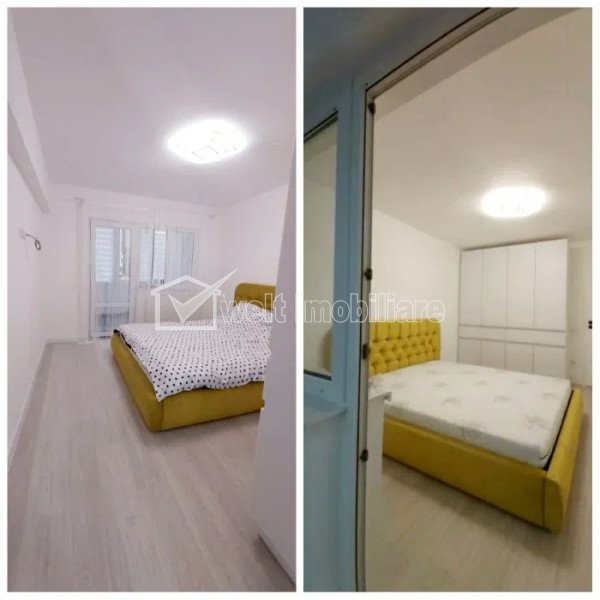 Apartament in Marasti, 3 camere decomandate, etaj intermediar, finisat modern
