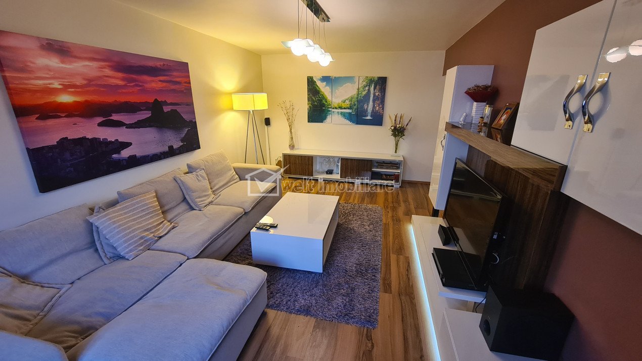 Superb apartament de 4 camere, zona BRD Marasti, ultrafinisat, mobilat si utilat