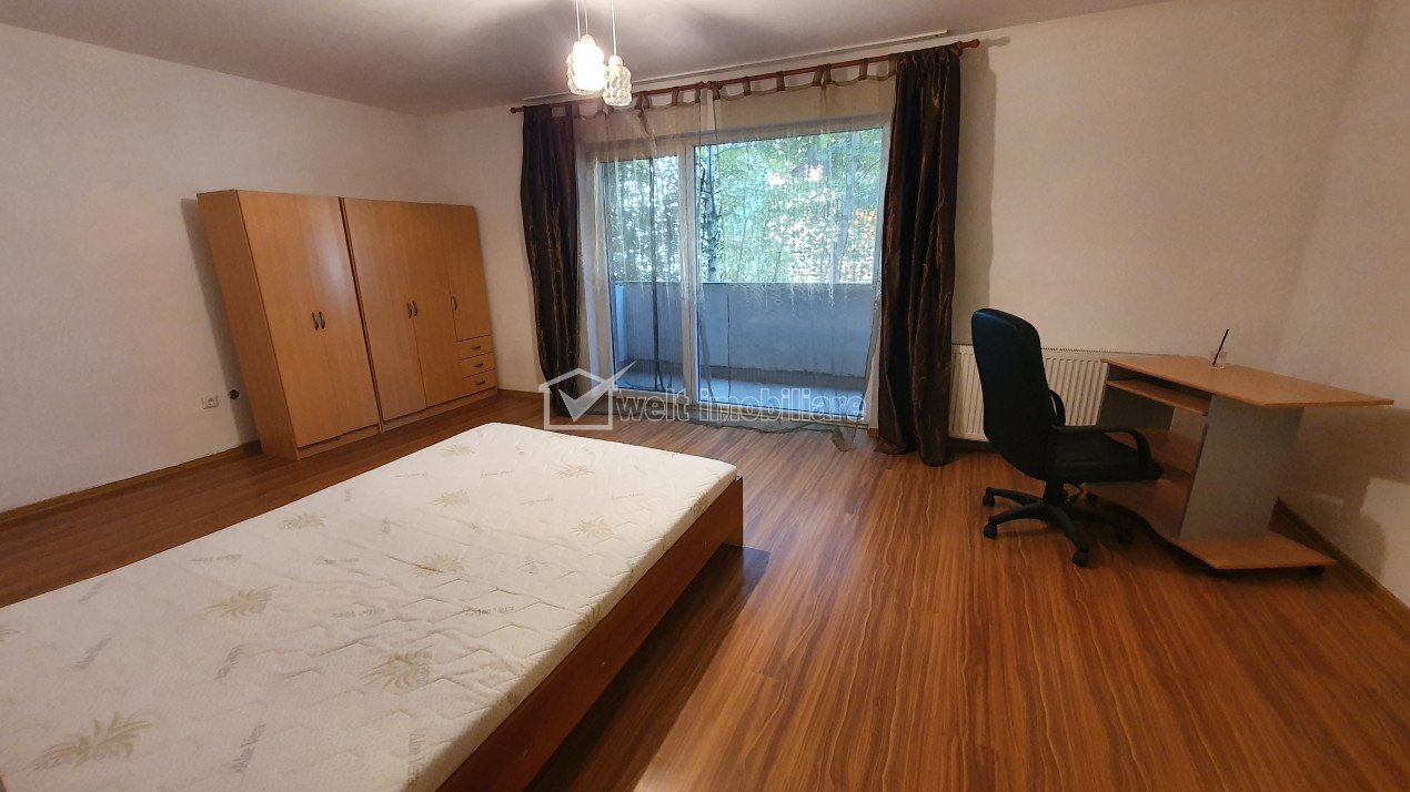 Apartament cu o camera, mobilat si utilat, strada Cetatii, Floresti