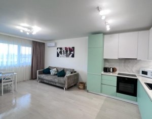 Apartament 2 camere, ultrafinisat, garaj, strada Soporului