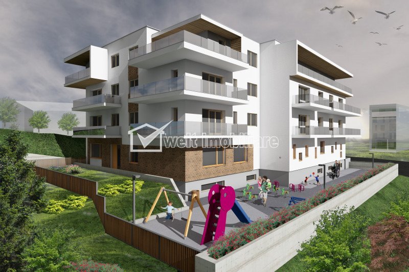 Apartament 3 camere Borhanci, terasa 46 mp,acces facil spre Gheorgheni