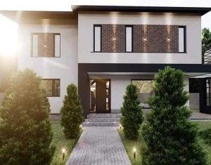 Casa individuala, 4 camere, proiect nou, zona de case, Chinteni