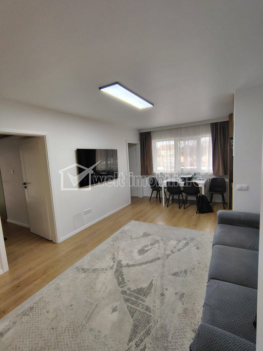 Apartament cu 3 camere, mobilat si utilat, zona Tineretului, Floresti