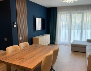 Apartament ultrafinisat de inchiriat, 3 camere, parcare subterana, Marasti