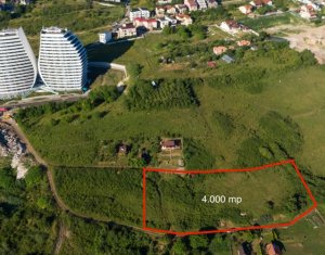 Teren intravilan de 4000 mp pe str. Frunzisului zona Wings