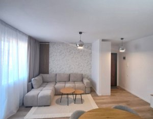 Apartament utilat si mobilat, 2 locuri de parcare, zona Somesului, Floresti