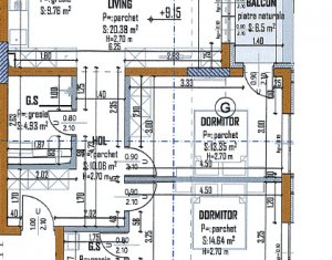 Lakás 3 szobák eladó on Cluj-napoca, Zóna Marasti