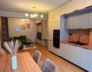 Apartament 2 camere, ultrafinisat, zona Terra, Floresti, 54mp, parcare subterana