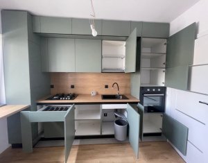 Apartament cu doua camere, mobilat, utilat, parcare la subsol, parcare, Floresti