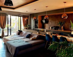 Penthouse spectaculos, 3 camere, 120mp, terasa panoramica de 45 mp, Borhanci