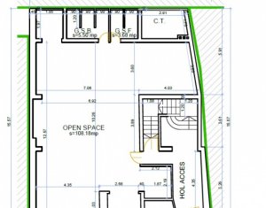Spatiu comercial parter + demisol 167mp, cinema Victoria