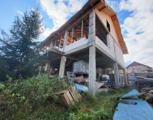 Vanzare teren + casa in constructie, Dezmir 