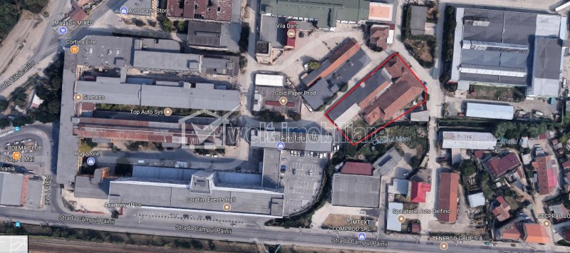 Spatiu industrial zona Clujana pta 1 Mai, teren 3200mp constructii 2000mp 