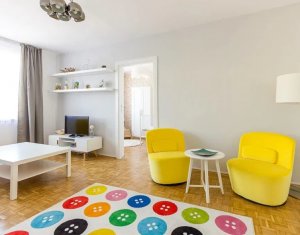 Apartament 3 cam, ultracentral, 64mp, utilat, mobilat