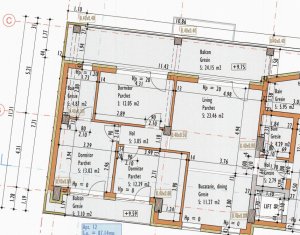 Appartement 4 chambres à vendre dans Cluj-napoca, zone Bulgaria