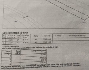 Oportunitate investitie, teren 11400 MP Corpadea 