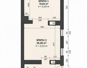 Espace Commercial à vendre dans Cluj-napoca, zone Centru